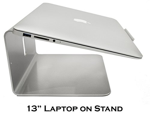 Bramley Power Premium Qualität Aluminium Laptop Ständer für Apple Macbook Pro/Air, Dell, Lenovo, HP, Fujitsu und alle 27,9 cm zu 38,1 cm Laptops - 6