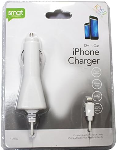 ADVARSO Iphone In Car Charger Cigerette Iphone Charger 12v Car Charger For Iphone 6 Iphone 6 + Iphone 7 Iphone 8 Iphone x And Iphone 10 Car Charger