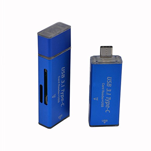 Gazechimp Universal-High-Speed-usb3.1 Typ-c Zu USB 2.0 Speicherkartenleser Tf / Hub - 2