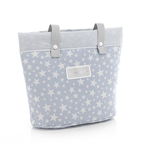 Cambrass Changing Bag/Pram Carrybag (17 x 40 x 34 cm, Star Blue)