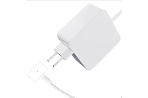 CABUTY MacBook Pro Chargeur 85W T- Head magnétique 2 Chargeur d'ordinateur Portable Compatible avec Mac Book Air 13 "15" 17 "Zoll Retina （2012-2017）, modèles a1172 a1174 a1290 a1424 a1398 a1343 Adaptateur