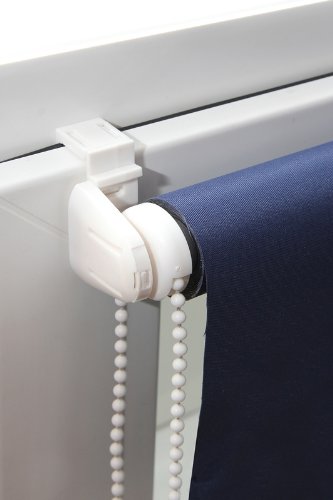Dekondo – Thermo Verdunkelungsrollo Seitenzug Rollo Klemmrollo BRAUN ohne Bohren verschiedene Größen (60x150cm) - 5