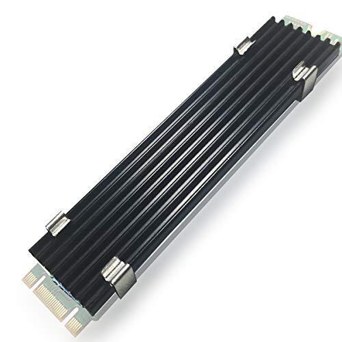glotrends M.2 NVME Disipadores de Calor Disipador térmico para M.2 2280 SSD (22x100x3)