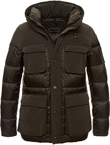 Preisvergleich Produktbild Blauer USA Noah Long Goose Daunenjacke Dunkles Khaki L