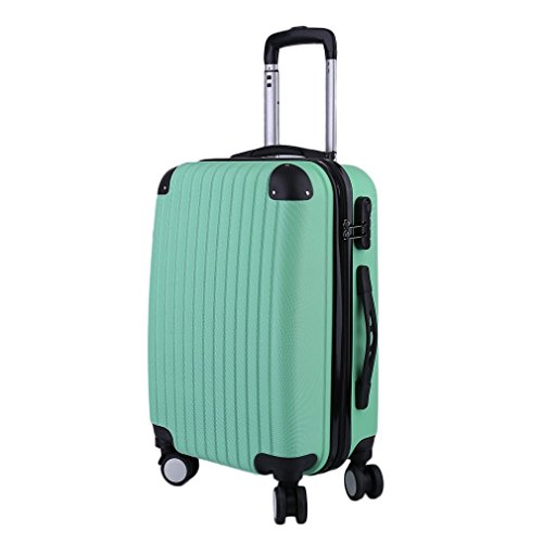 OUTAD 24 inches Cabin Suitcase Waterproof Carry On Hand Luggage ABS Hard Shell Lightweight Travel Ca