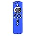 Price comparison product image FGRYB Remote Cover for Fire TV Stick 4K, Fire TV Cube, Fire TV(3rd Gen), Compatible with All-New 2nd Gen Alexa Voice Remote Control, Anti-Slip Shockproof Anti-skid Remote Case Shield Protection Blue
