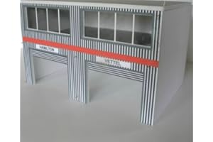 Greenhills Slot Car Building Modern Pit Boxes Kit 1:43 Scale MACC310