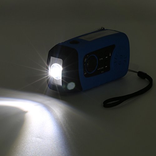 OUTAD Outdoor Multifunktionsgerät: Radio, Taschenlampe, MP3-Player wiederaufladbar und wasserdicht - 7