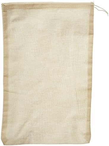 Mill Cloth Bag Cotton Muslin Bags 20x30 Cm 10 Count Pack