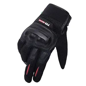 TVS Riding Gloves - Street (Black, XXL) (NF400330)