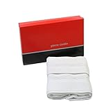  Pierre Cardin Juego Toallas Rizo baño Braid Viso + Invitados Blanco