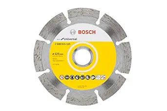 Bosch 2608615111 Diamond Cutting Disc, Expert for Universal 5  - 9  with 22.23 mm Bore (Diameter - 125mm)