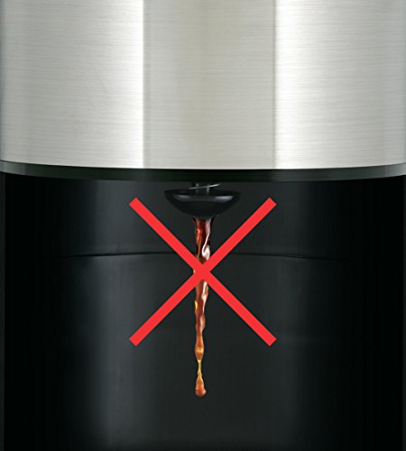 Moulinex FT3628 Thermo-digitaler Timer Kaffeemaschine Subito, 4 Programme, Isolierkanne, 0,9 L, edelstahl / matt schwarz - 5