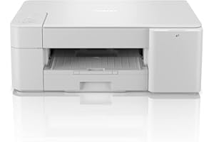 Brother DCP-J1200W Wireless Colour Inkjet Printer, 3-in-1 (Print/Copy/Scan), Wi-Fi/ USB.2.0, A4, Photos, Ink Included, UK Plug