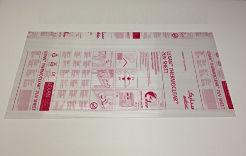 4,5 mm Hohlkammerplatte Lexan Thermoclear beidseitig UV 1210 x 605 mm für Gewächshäuser Stegplatte - 2