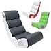 Produktbild FineBuy Soundchair WAVE in Weiß Schwarz | Musiksessel mit eingebauten Lautsprechern | Multimediasessel für Gamer | Musiksessel 2.1 Soundsystem - Subwoofer | Music Gaming Rocker Racing Chair