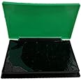 Big Size Stamp Pad Color Green Ink Stamp Pad for Stamping Purpose Size 15.7 cm x 9.6 cm (Pack of 1)