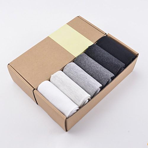 Socks Male Socks Summer Men Socks Thin Section Cotton Socks Short Tube Four Seasons Invisible Socks ( Color : 6 pairs , Size : M )