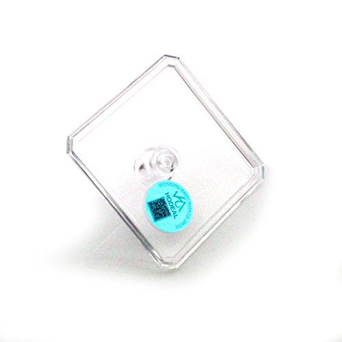 HQdeal Quadrat Acrylwattebausch Cotton Pad Halter Make-up-Veranstalter, Einreihigen - 3