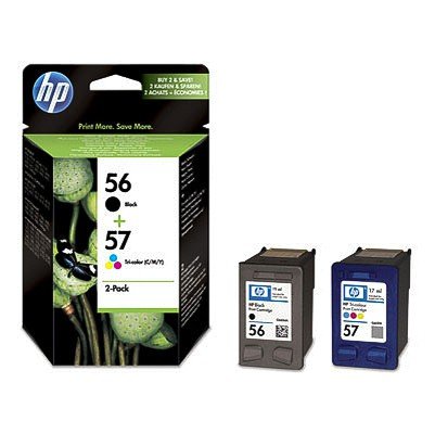 Multipack von HP für Photosmart 7760 ( 2x Patronen, Color + Black) 7760 Tintenpatronen