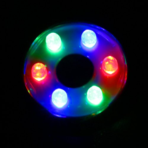 Exklusiv Sockelbrunnen FONTANA PIAZZA mit integrierter multicolor LED in Kugel aus hochwertig gebürsteten Edelstahl 20x20x82cm - 5