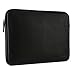 Produktbild StilGut Sleeve Bellevue MacBook Sleeve aus echtem Nappa-Leder mit Innenfächern und Reißverschluss für Notebooks bis 13" z.B. MacBook Pro Retina 13", Schwarz