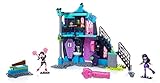  \'Mega Bloks Monster High School Fang Out Schule Play Set w/Draculaura und Elissabat Puppen