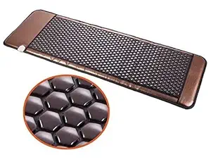 Carefit Original Professional Far Infrared Back Pain Relief Heating Mat Heat & Energy Therapy Pad 700 Stones Tourmaline Mattress, 6 x 2 ft.