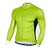 Produktbild SonMo Sportbekleidung Fahrradanzug Reitanzug Fahrrad Trikot Radtrikot Jersey Mountain Biking Anzug Fahrradkleidung Fahrradshirts Sportjacke Langarm Frühling und Sommer Grün XL