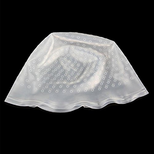 Dealglad Haube zum Haarefärben / Färben einzelner Strähnen / Tönen aus Silikon, wiederverwendbar, inkl. Nadel - 2