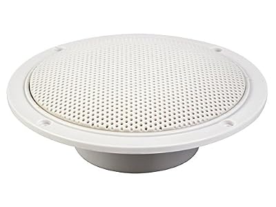 Velleman VDSWPS5N Jeu De 2 Haut-Parleurs Coniques 5" Avec Grilles & Résistant À L'Eau 80W/8 Ohm (1 Paire)