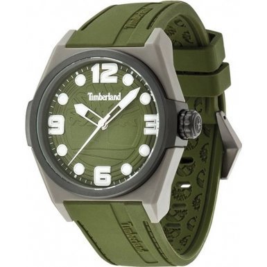 Timberland Herren-Armbanduhr XL Analog Quarz Silikon TBL.13328JPGYB/19 Timberland Herren-Armbanduhr XL Analog Quarz Silikon TBL.13328JPGYB/19