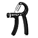 Hand-Trainingsgerät, Infreecs Handtrainer Fingerhantel Federgriffhantel Griff-Verstärker Verstellbare Widerstandsbereich 22 bis 110 Pfund (10-50 Kg) für Handmuskeltrainer Fingertrainer Unterarmmuskulatur und Hand Rehabilitation Fitnesstraining- Schwarz