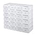 Produktbild 24 Grids Faltbare Schuhboxen Universal Home Organizer Stapelbare Schublade