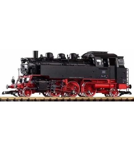 LGB Locomotive à Vapeur DR – Époque III – 24 Cm, Moteur Bühler, Décodeur Sonore Mfx/DCC, Fumée Et Lumière