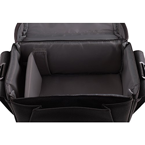 Trax TCB 40  cam  scope Camera Primus       et Bridge Camera Sac Noir pour Panasonic DMC FZ200  pour  par exemple  FZ150  Canon PowerShot SX50  Nikon L820       P