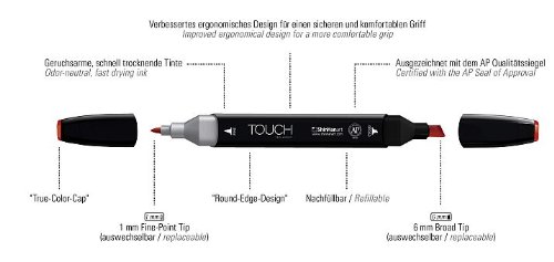 Touch Twin Marker 60er Set A - 4