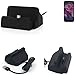 Produktbild Für Motorola Moto X4 Dockingstation Tisch Lade Station Dock Ladegerät Docking Station für Motorola Moto X4 inkl. USB Typ C Kabel zum Laden und Synchronisieren, schwarz - K-S-Trade(TM)