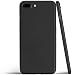 Produktbild totallee iPhone 8 Plus Hülle, Dünnste Hülle Premium Ultradünn Leicht Schmal Minimal Anti-Kratz Schutz Case - Für Apple iPhone 8 Plus (Schwarz)