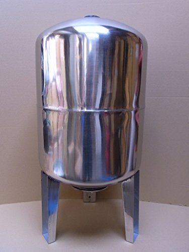 Preisvergleich Produktbild 100 l Druckkessel Druckbehälter Membrankessel Hauswasserwerk Edelstahl STVT