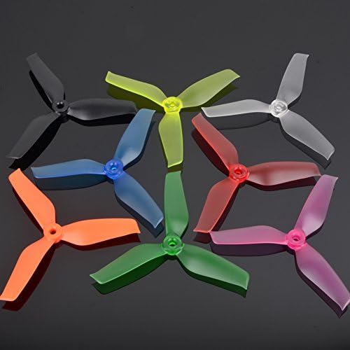 Tri-Blades 5042 Propeller (8 Sets, 16CW, 16CCW) 5 Inch 3 Blades 5042x3 Indestructible Durable Powerful Balanced Light Props for Drone By XSOUL