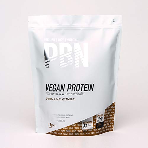 PBN Vegan Protein Chocolate Hazelnut 1kg Pouch