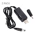 Produktbild USB Boost Step Up Kabel 5V auf 9V 12V Spannungswandler Ladegerät DC-DC Boost Conerter mit LED-Voltmeter-Anzeige Step-up-Versorgungsmodul für WiFi-Router Mobile Power