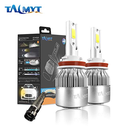 H9 LED Faros Kit LED bombillas para faros delanteros COB Chip 36 W/Bombilla 3800LM 12 V reemplazar para luces halógenas o HID Bombillas