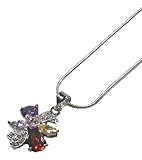 amethyst citrine spirit quartz  Mabo Collection Damen Silber Anhänger mit Citrin + Amethyst + Granat + Pink Topas wegen Geschäftsaufgabe
