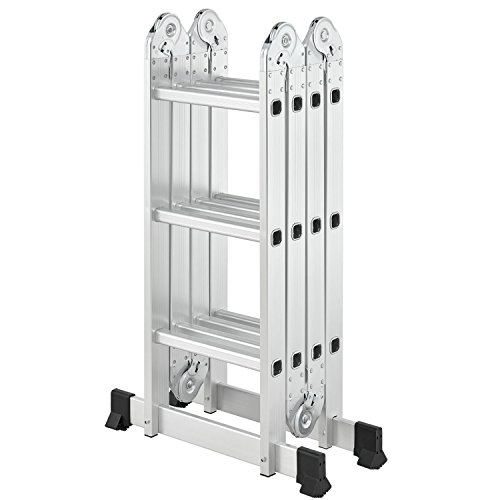 Aluminium Multifunktionsleiter 3,6m Tragfähigkeit bis 150 kg - 5