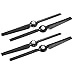 Produktbild GailMontan 2Pairs Ersatzteil Schnellspanner Requisiten Blattpropeller für YUNEEC Typhoon Q500 (Schwarz)