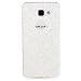 Produktbild MUTOUREN Samsung Galaxy A5 (2016) SM-A510F TPU Hülle Schutzhülle Crystal Case Durchsichtig Klar Silikon Transparent Ultradünne Weich Gel Hinten Rückdeckel Kratzfeste Federung Etui Bumper-Blumen Weiß
