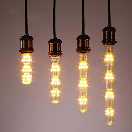 Decorative Lightbulbs,XinRong E27 220V 3W LED Bulb Starry Sky Tree Bulb Lights Tube 2300K Warm White Glow Home Xmas Holiday Party Decoration Lighting (T300)