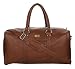 K London Unisex 18 inch/20 Litres Duffle Luggage Bag Cabin Bag Weekender Bag Travel Bag Deluxe With Inner Pocket (Dark brown)(1311_darkbrown) RS.1099.00